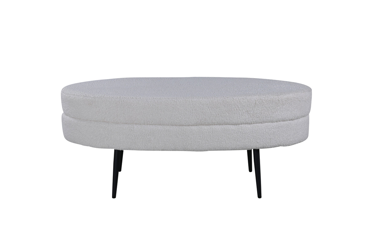 Venture Design Otto Ottoman 40 x 41 x 100 Vit
