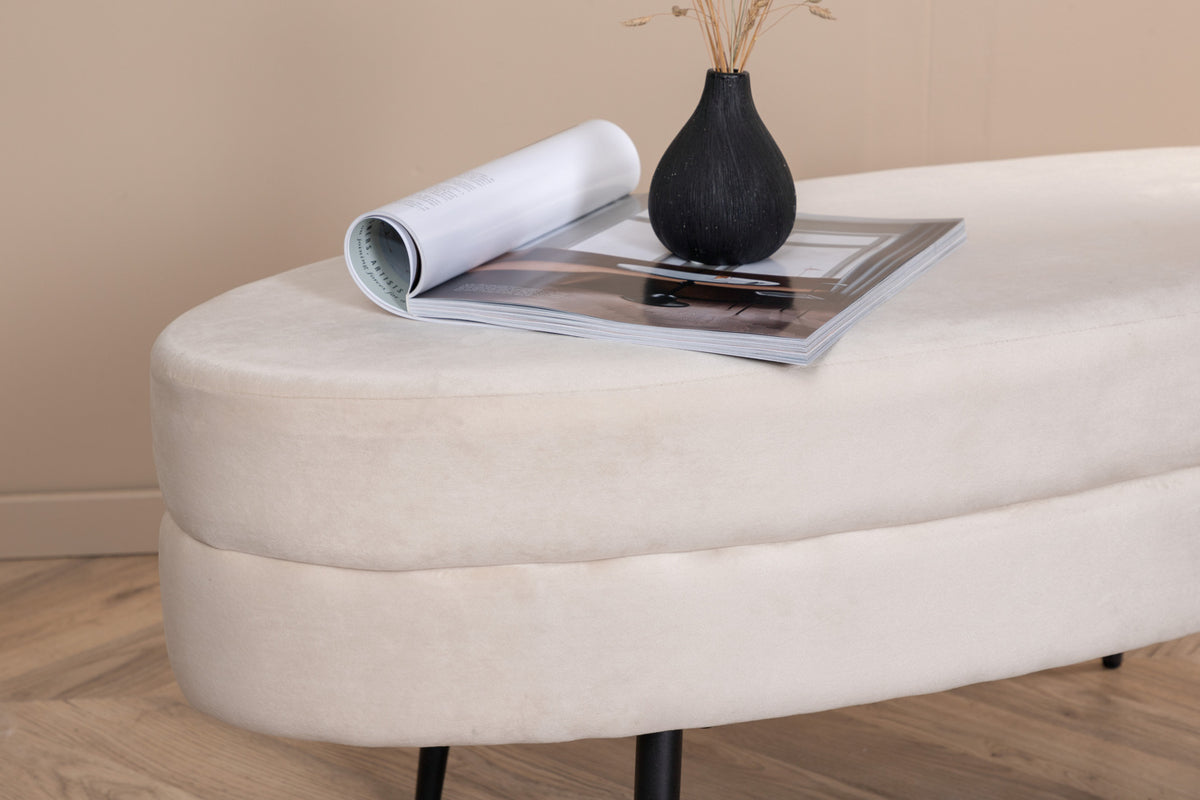 Venture Design Otto Ottoman 40 x 41 x 100 Vit
