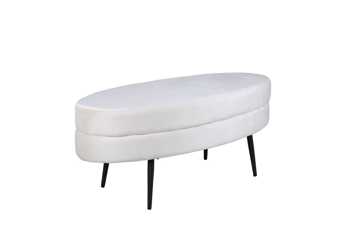 Venture Design Otto Ottoman 40 x 41 x 100 Vit
