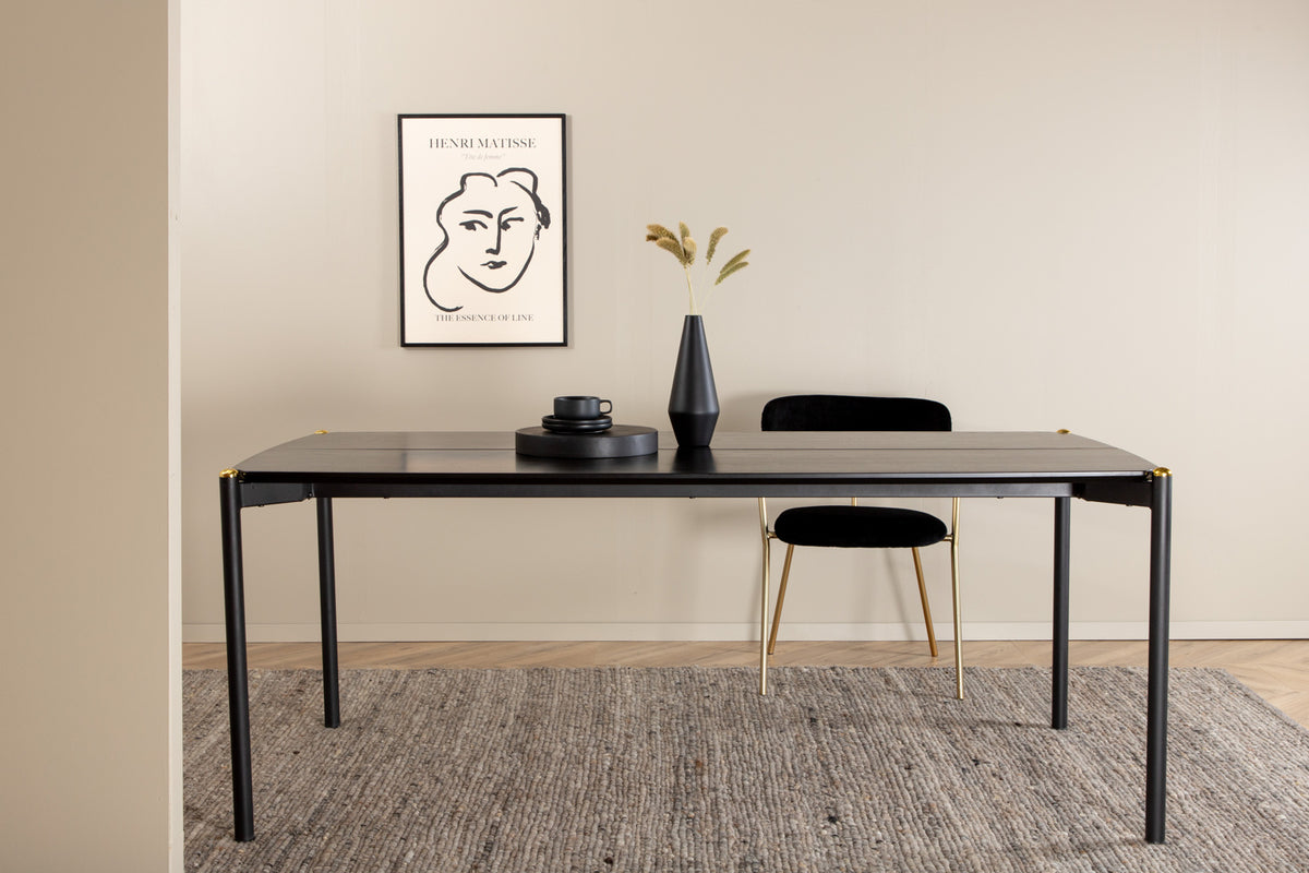 Venture Design Pelle Rektangulära Matbord 190 x 90 Svart