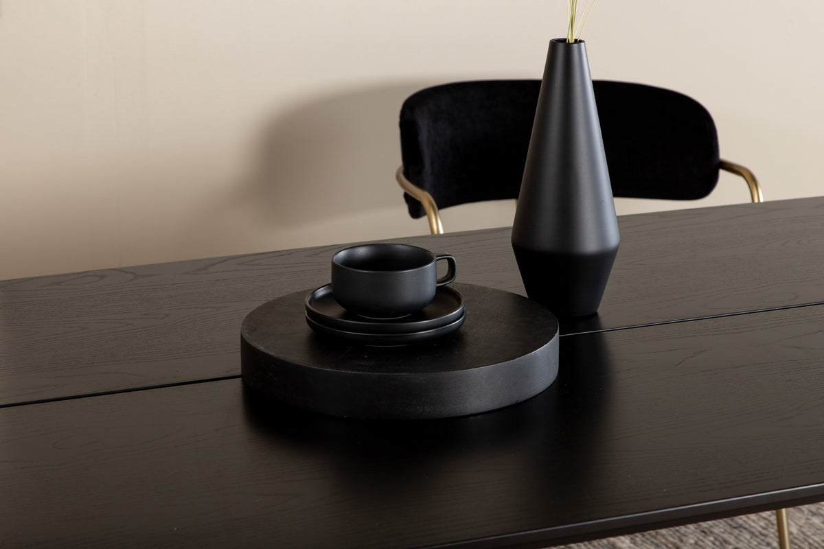 Venture Design Pelle Rektangulära Matbord 190 x 90 Svart