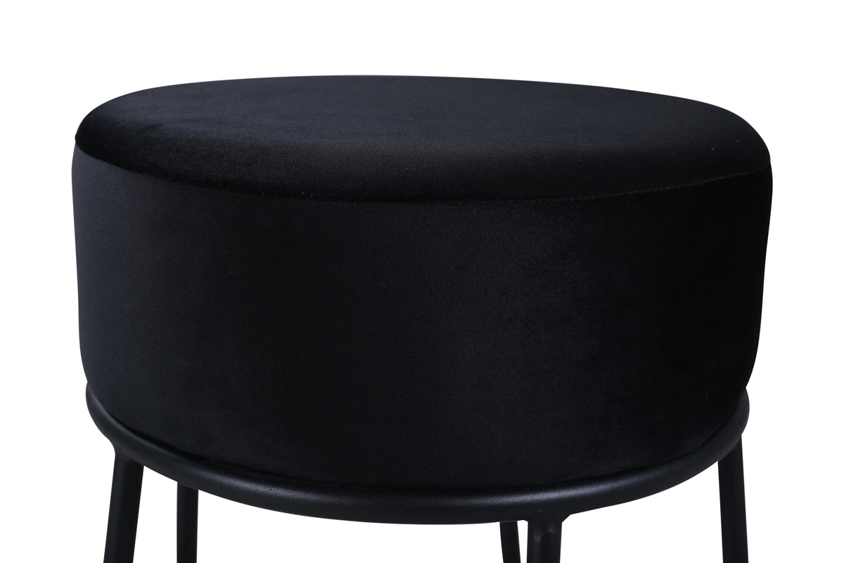 Venture Design Petra Puff ⌀46 ⌀46 Svart