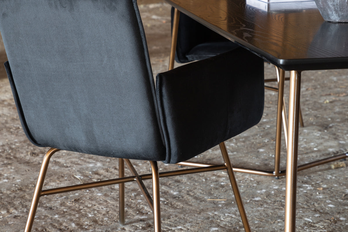 Venture Design Petra Rektangulära Matbord 190 x 90 Svart