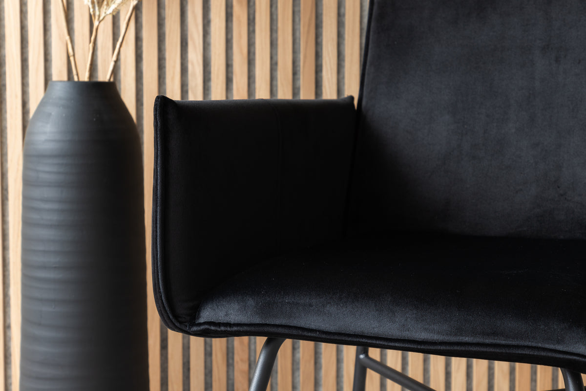 Venture Design Petra Matstolar Svart