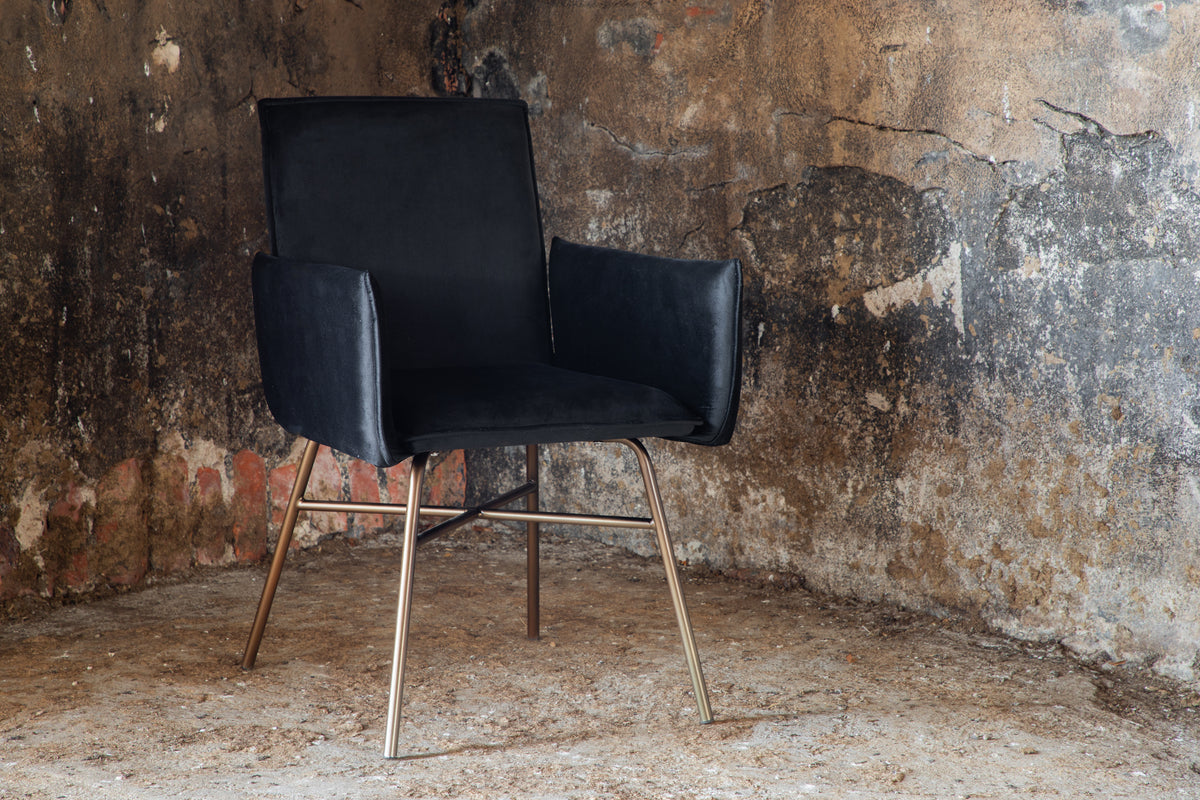 Venture Design Petra Matstolar Svart