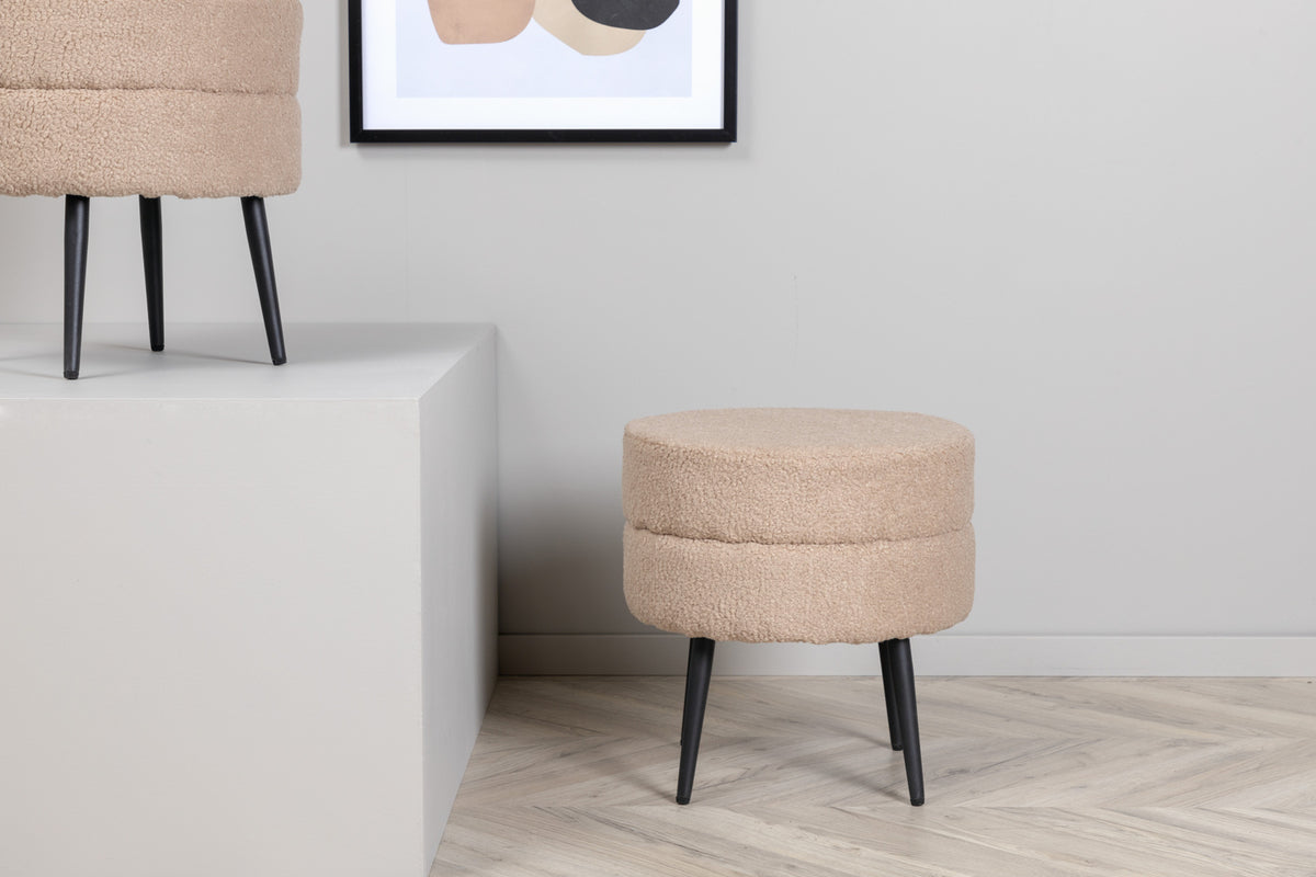Venture Design Pot Puff ⌀40 ⌀40 Beige