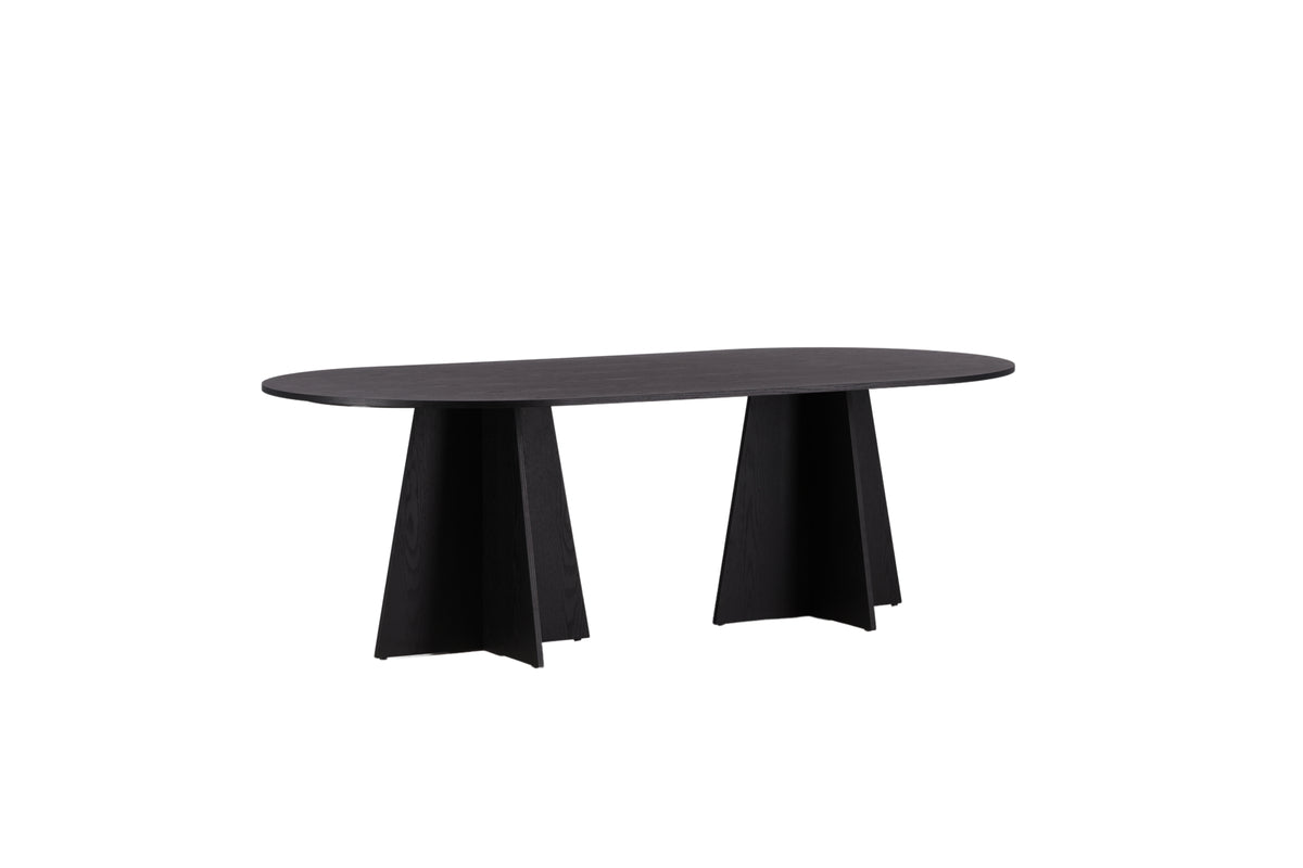 Venture Design Bootcut Ovala Matbord 230 x 115 Svart