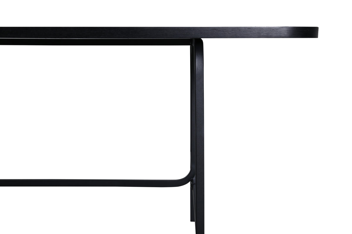 Venture Design Uno Rektangulära Matbord 200 x 90 Svart