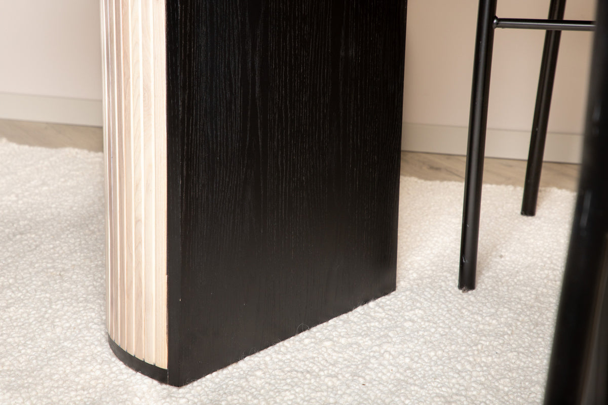 Venture Design Bianca Ovala Matbord 200 x 90 Vitputsad