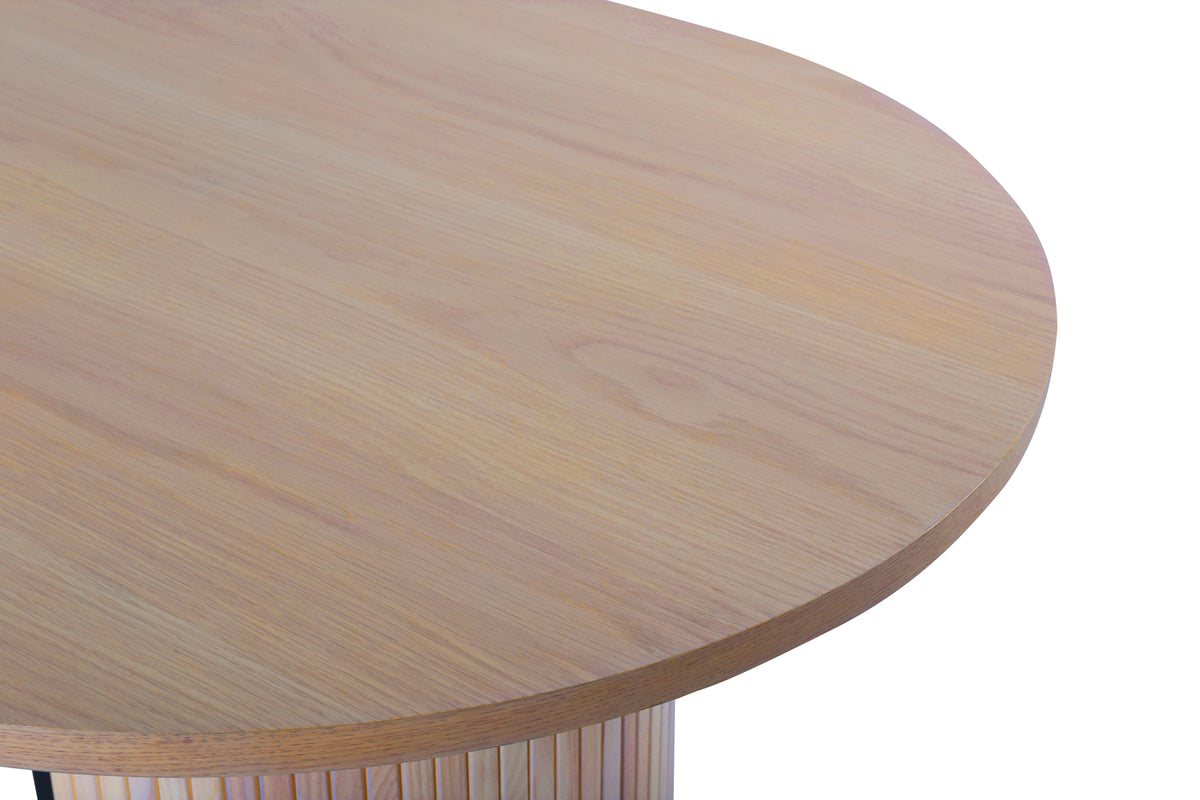Venture Design Bianca Ovala Matbord 200 x 90 Vitputsad