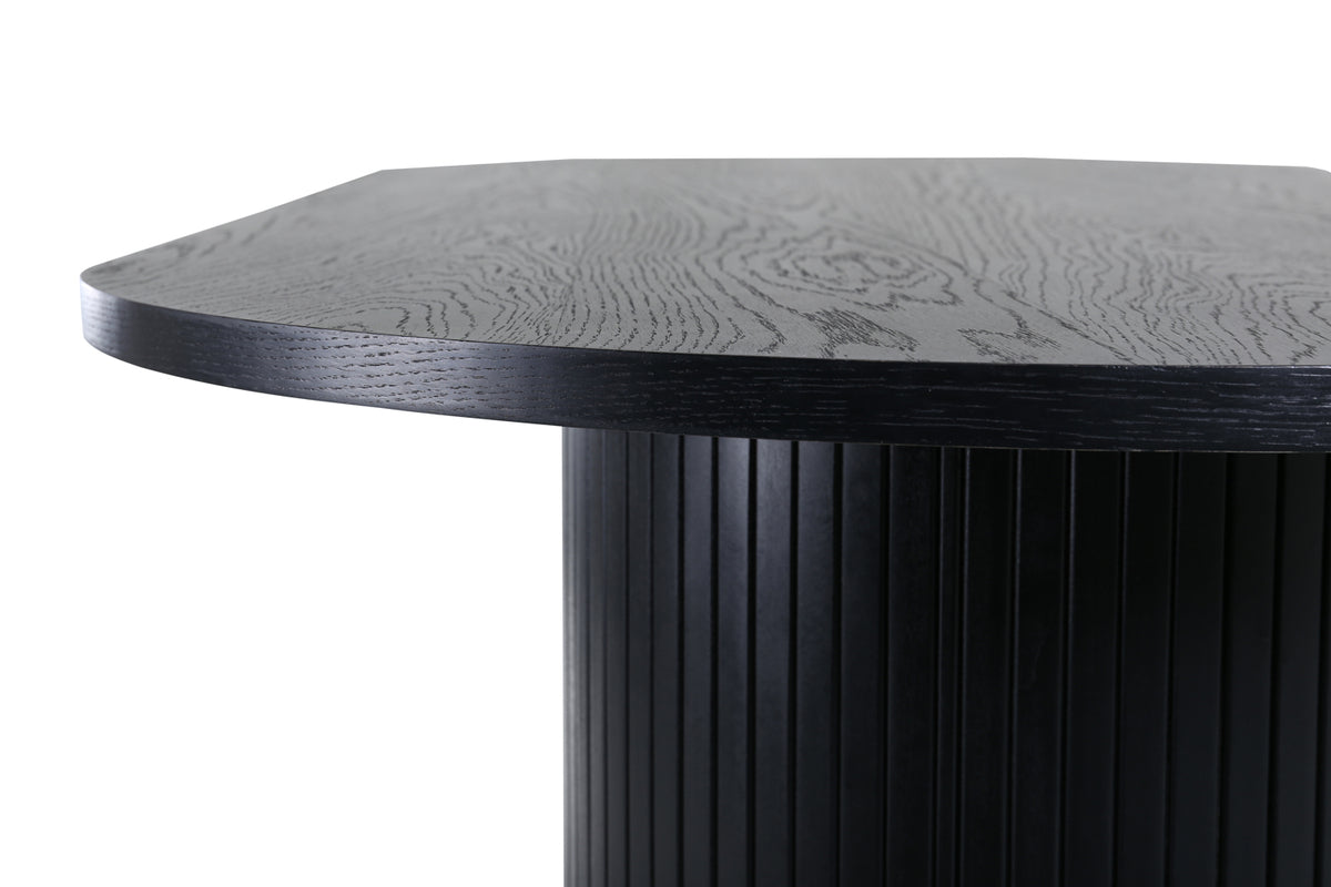 Venture Design Bianca Ovala Matbord 200 x 90 Svart