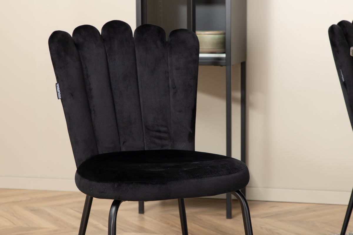Venture Design Limhamn Matstolar 2-pack Svart