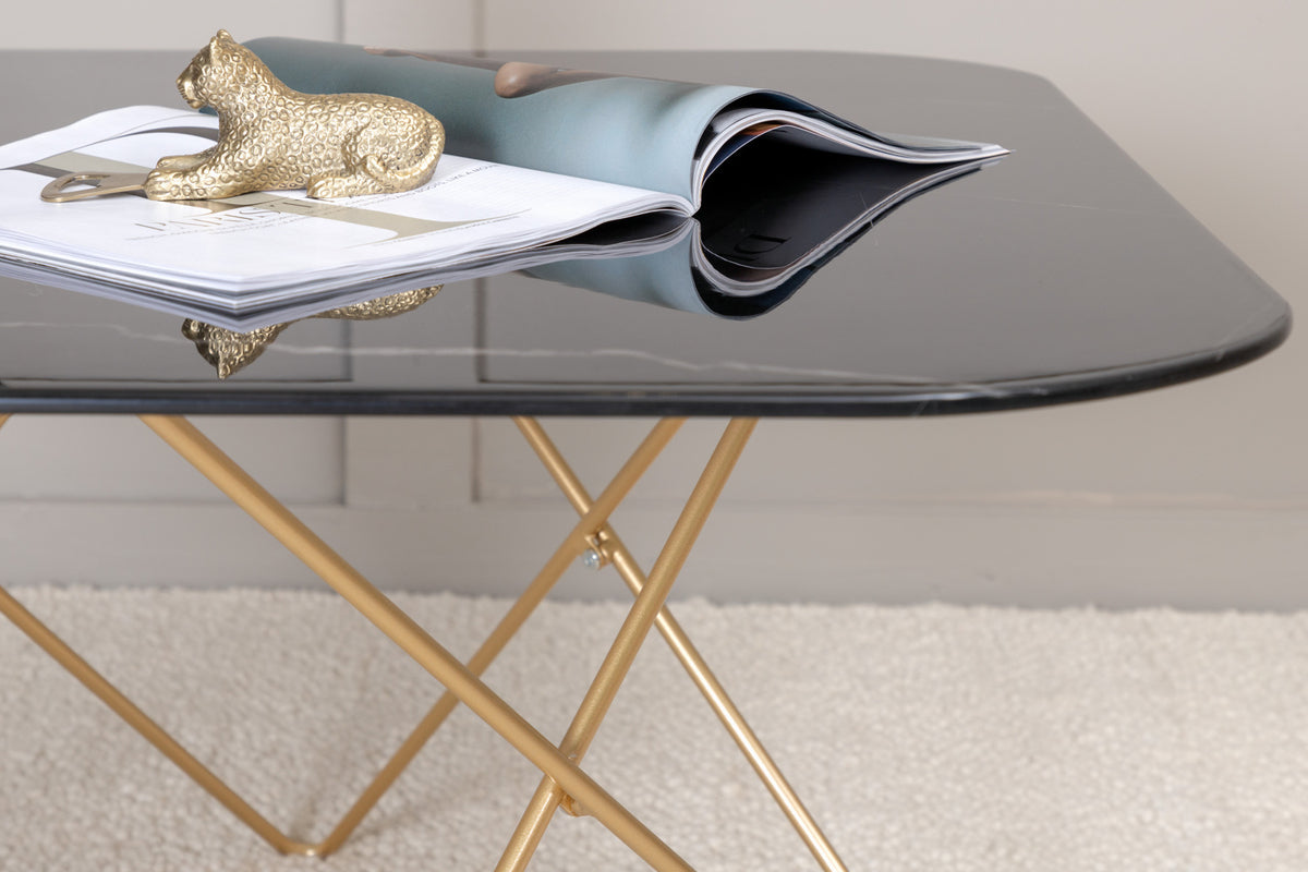 Venture Design Tristar Soffbord 80 x 80 Svart