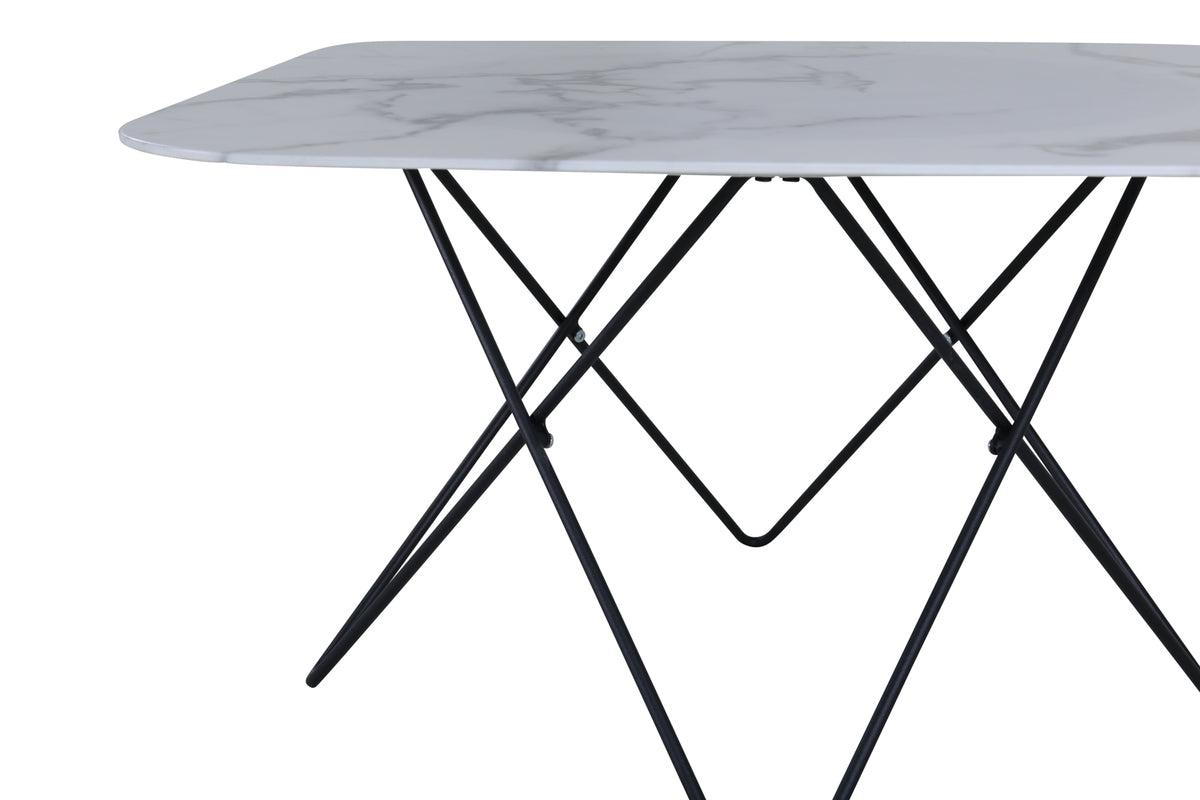 Venture Design Tristar Soffbord 80 x 80 Vit
