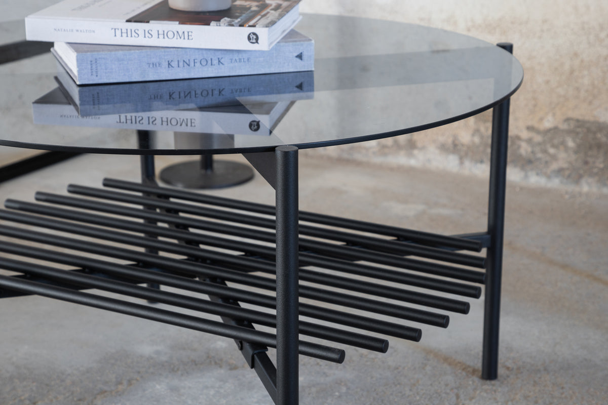 Venture Design Von Staf Soffbord ⌀80 Svart