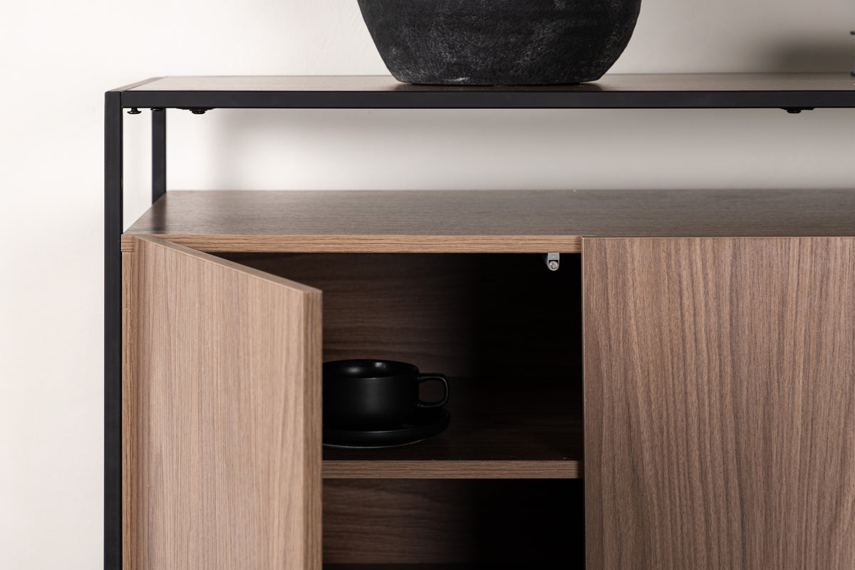 Venture Design Kingsport Skåp 45 x 80 x 120 Valnöt