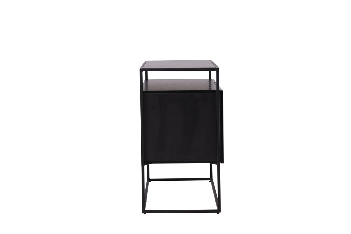 Venture Design Kingsport Skåp 45 x 80 x 120 Svart