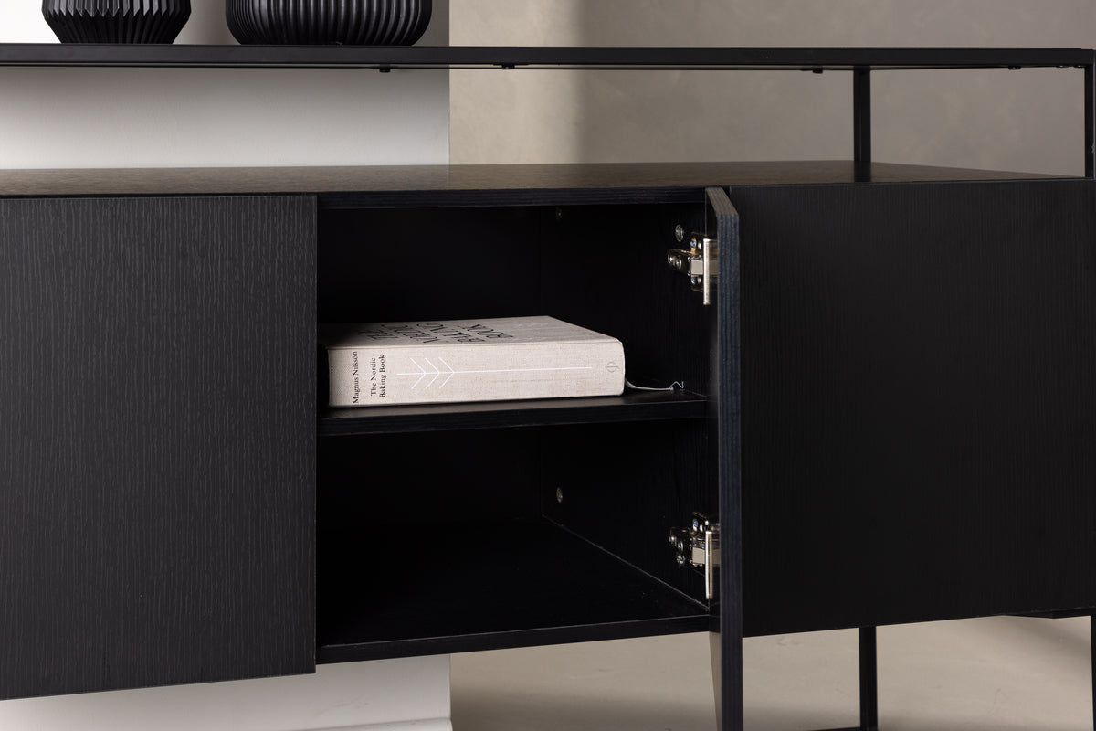 Venture Design Kingsport Skåp 45 x 80 x 120 Svart