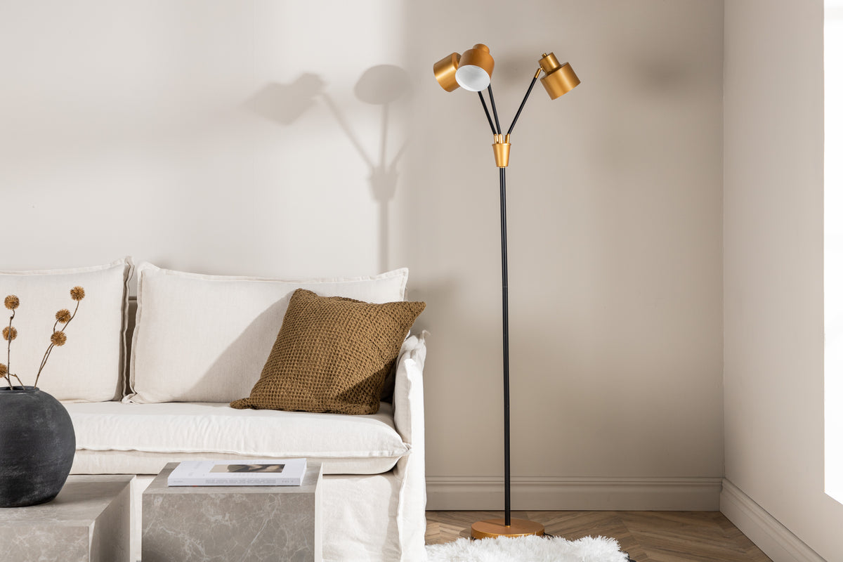 Venture Design Vifta Golvlampor Svart