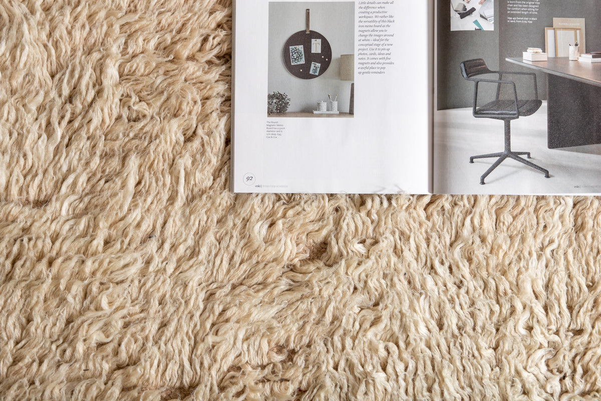 Venture Design Leiko Rektangulära Mattor 300 x 200 Beige