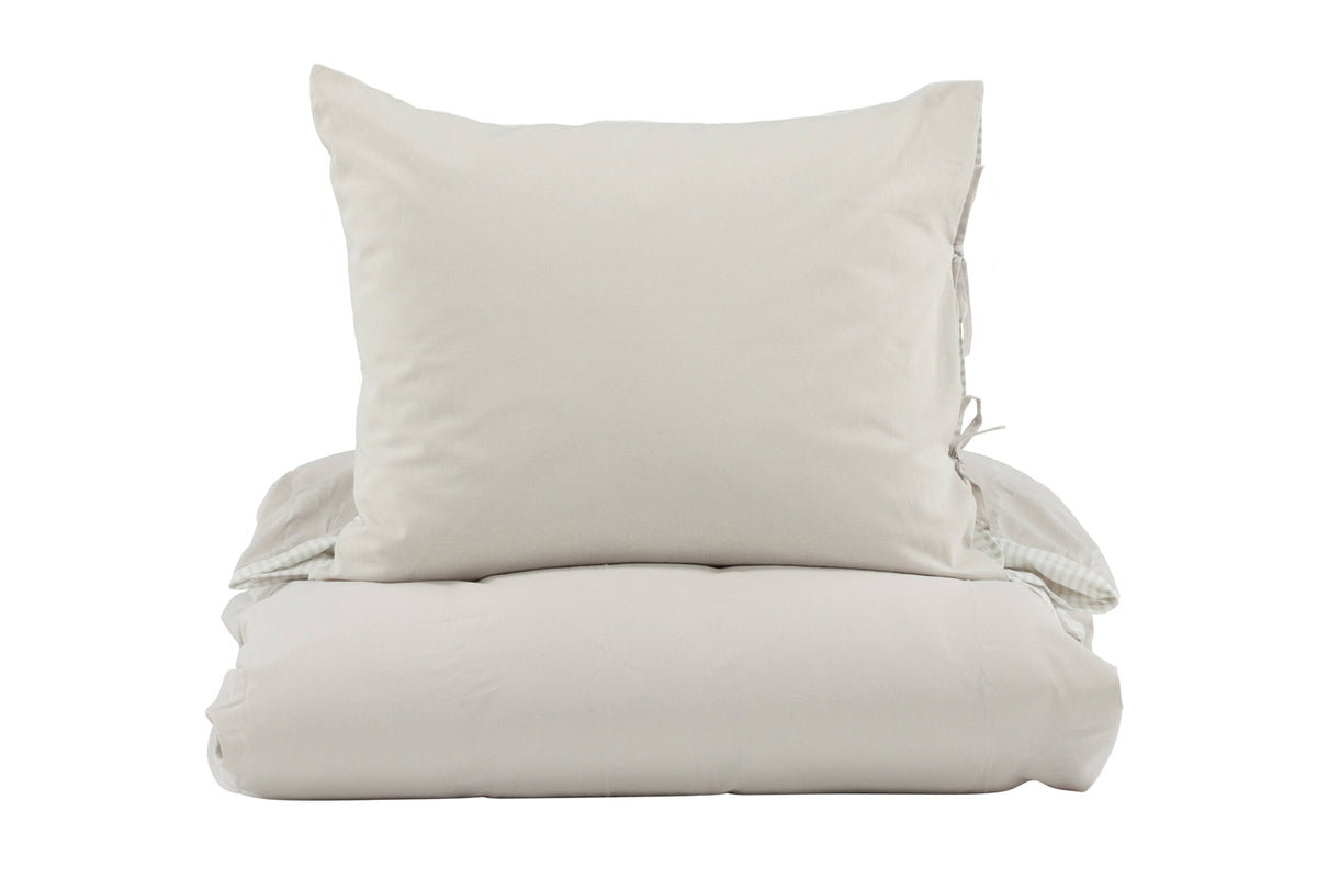Venture Design Jenna Påslakanset 200 x 150 Ljusgrå