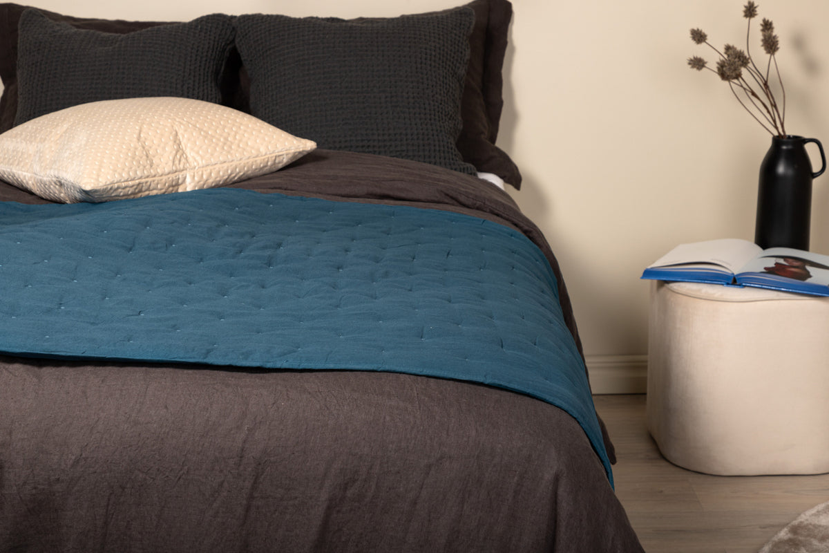 Venture Design Sally Överkast 80 x 260 Aqua