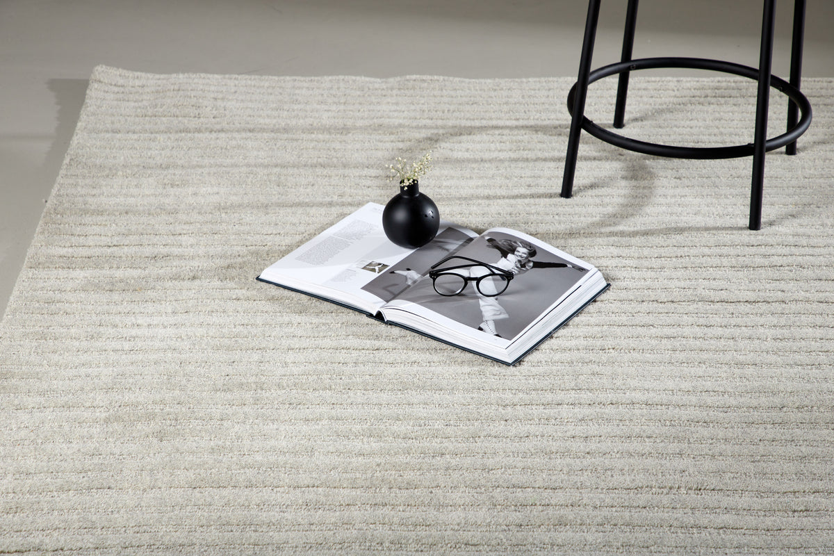 Venture Design Milton Rektangulära Mattor 300 x 200 Ljusgrå