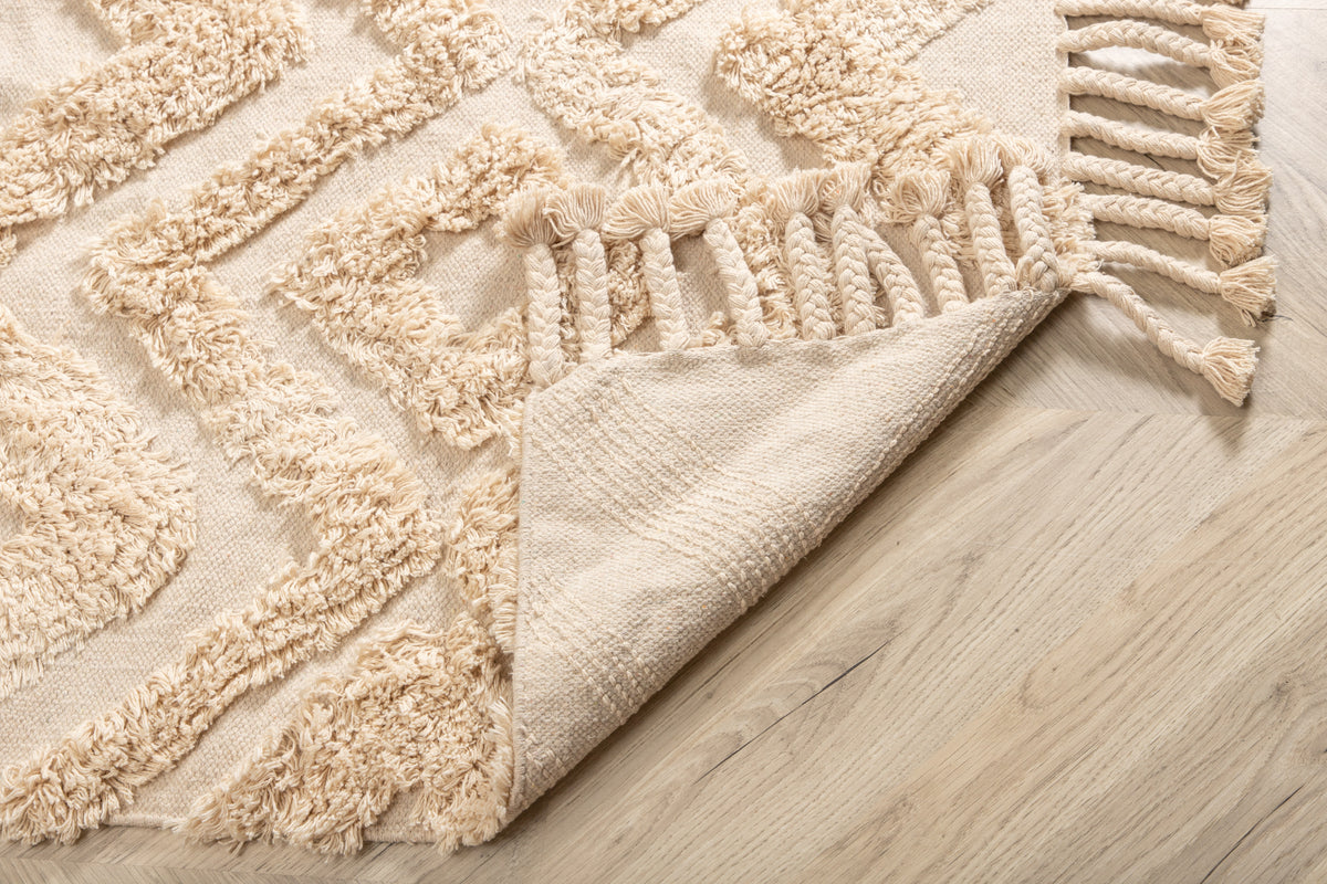 Venture Design Hilma Rektangulära Mattor 300 x 200 Beige