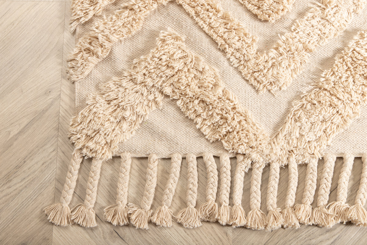 Venture Design Hilma Rektangulära Mattor 230 x 160 Beige