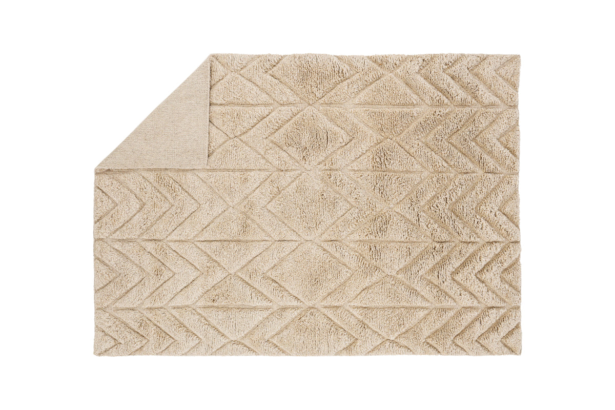 Venture Design Zoe Rektangulära Mattor 400 x 300 Beige