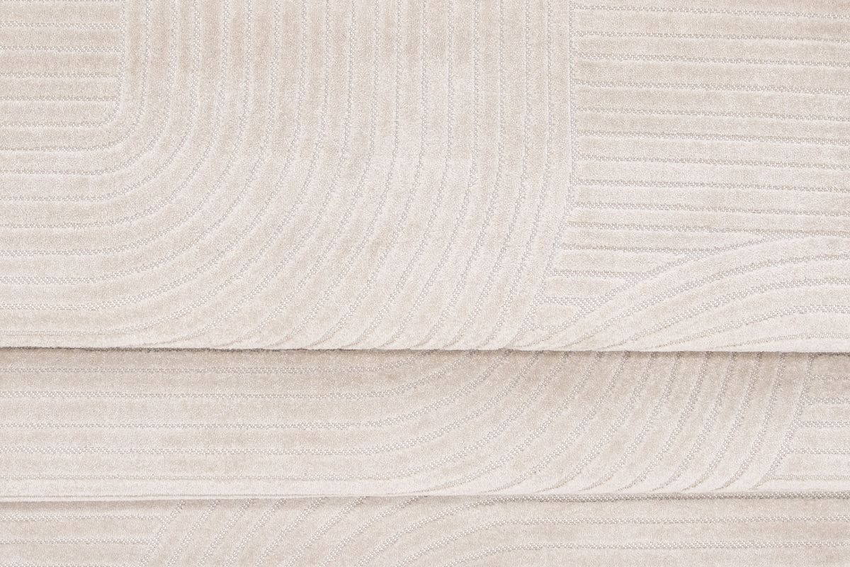 Venture Design Vince Rektangulära Mattor 340 x 240 Vit