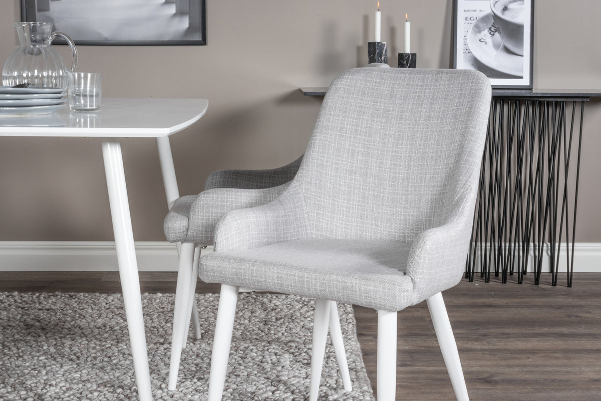 Venture Design Plaza Matstolar 2-pack Grå