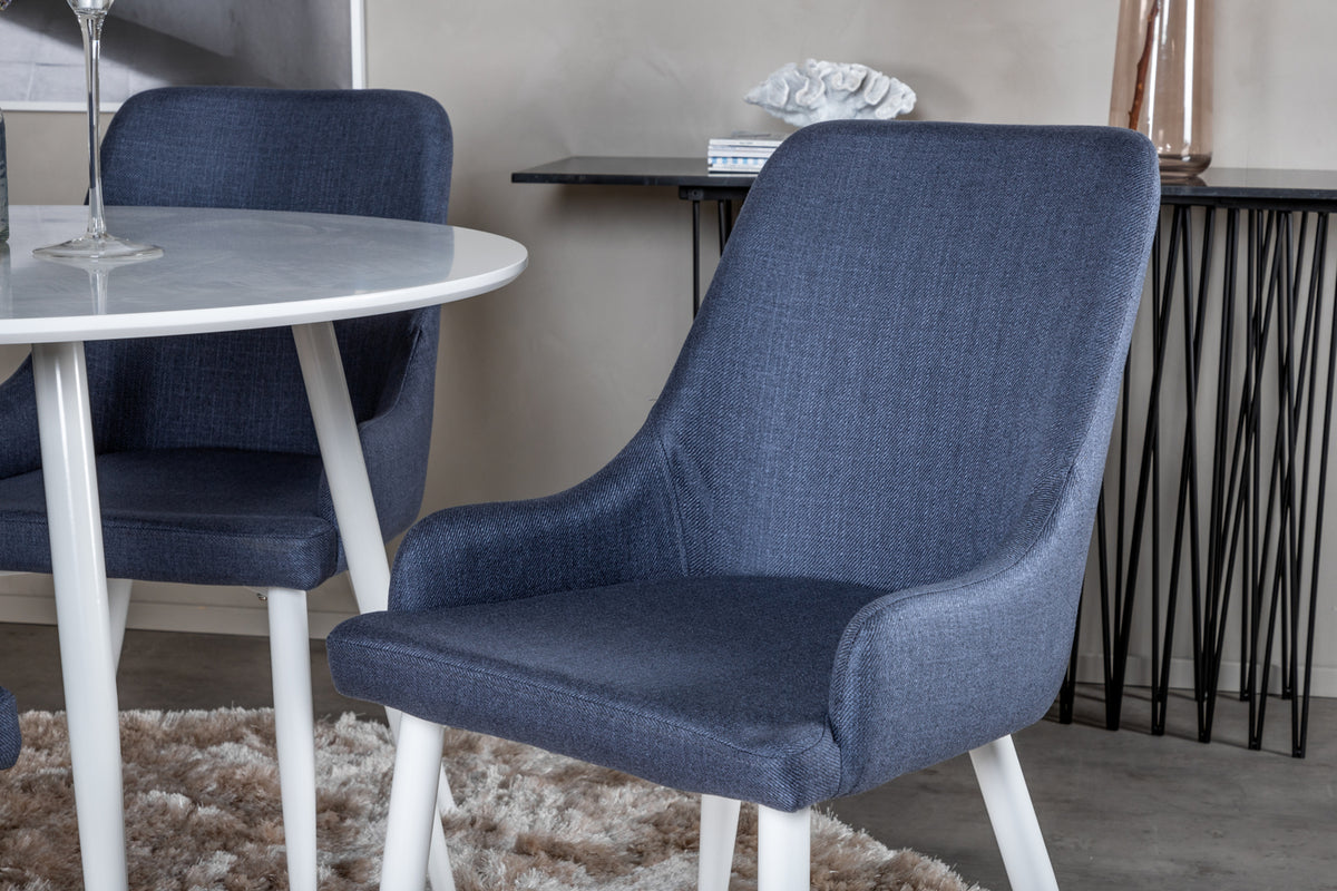 Venture Design Plaza Matstolar 2-pack Blå