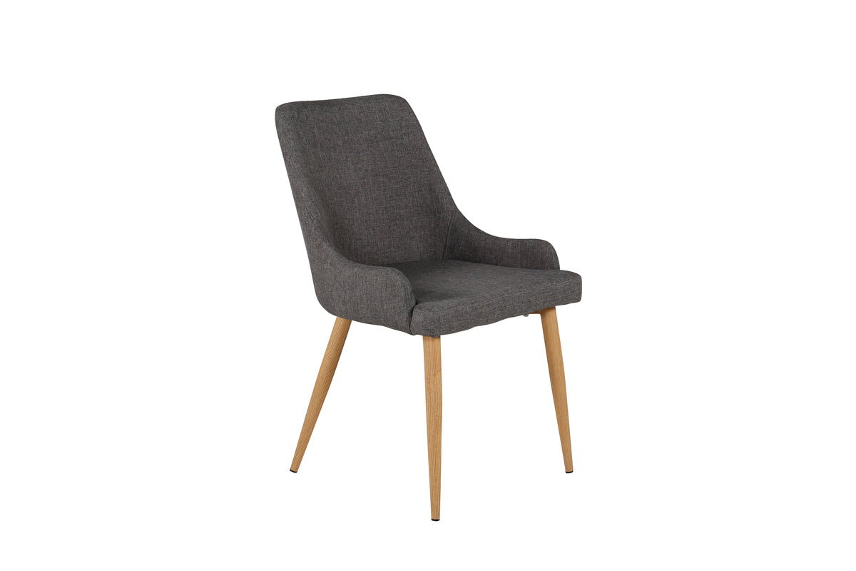 Venture Design Plaza Matstolar Mörkgrå