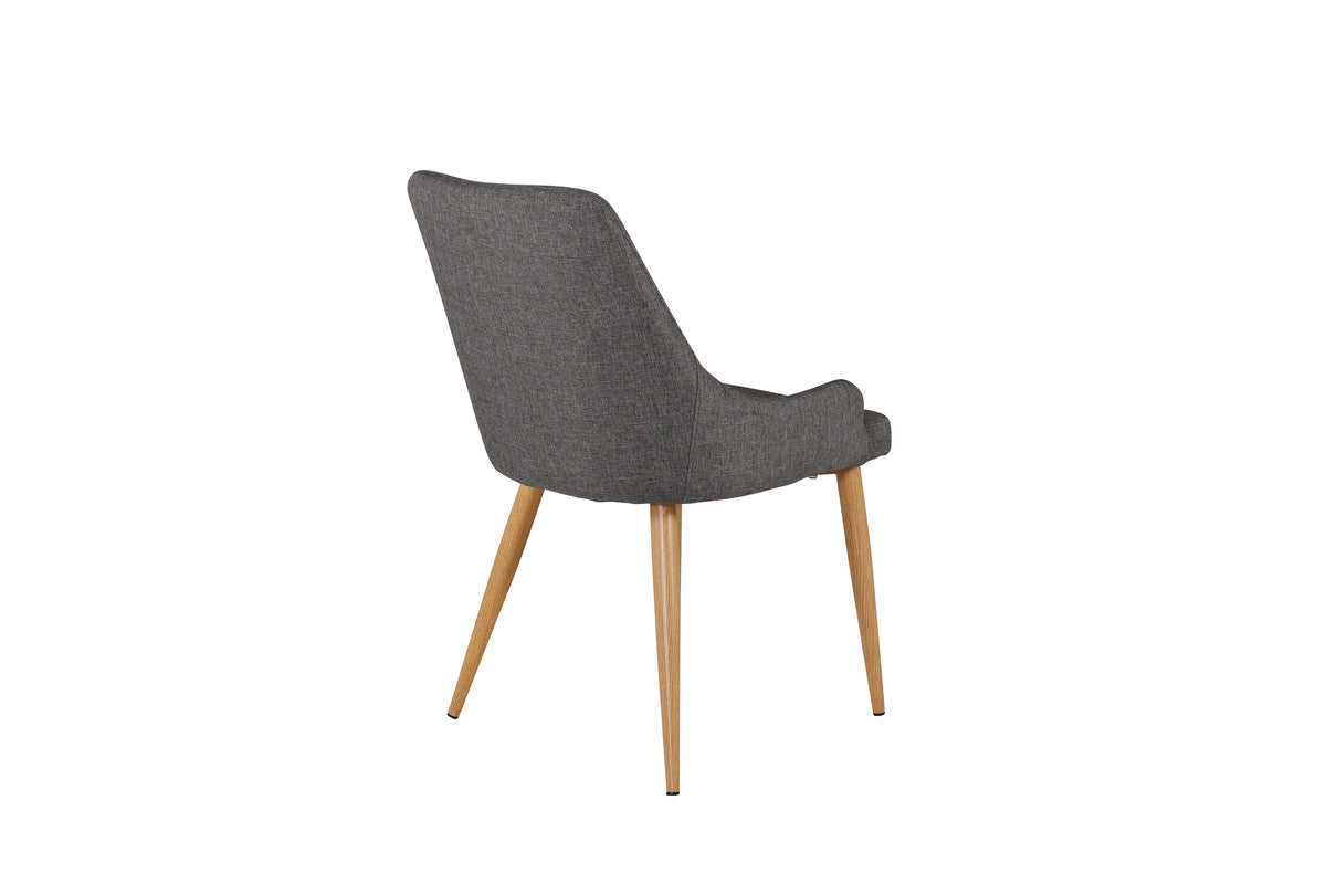 Venture Design Plaza Matstolar Mörkgrå