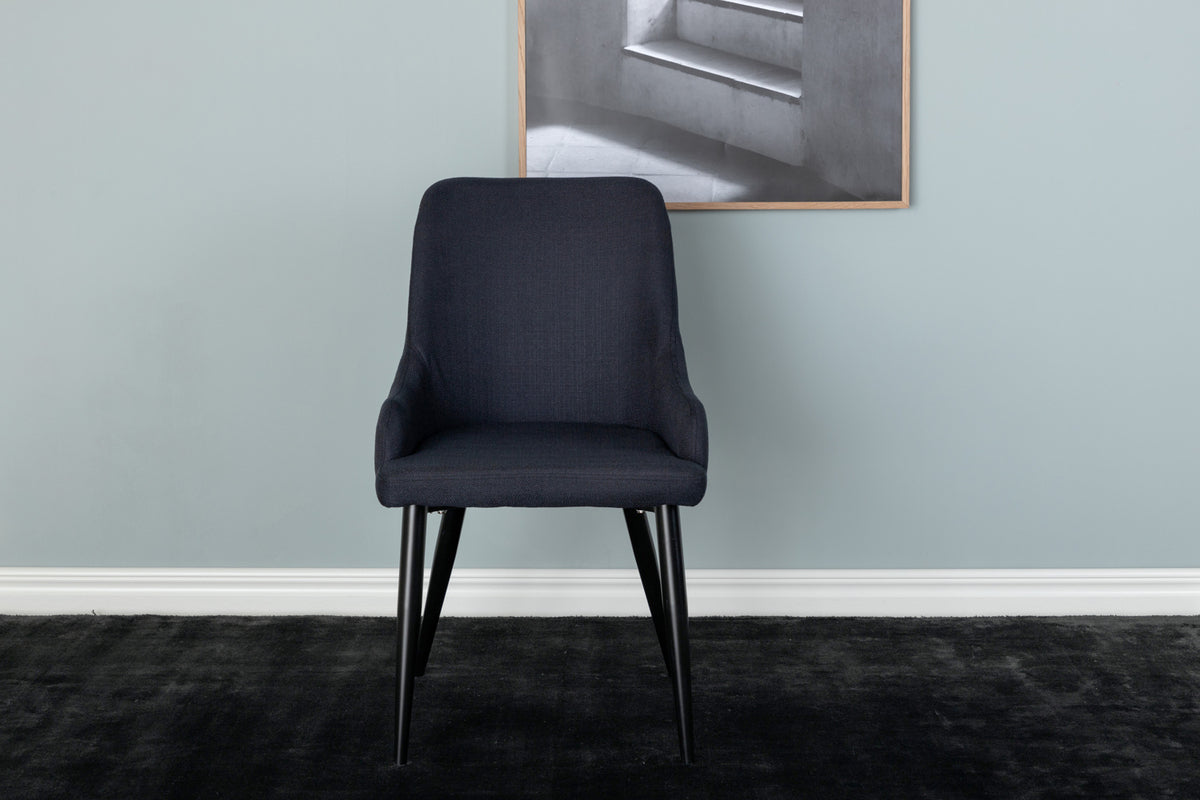 Venture Design Plaza Matstolar 2-pack Svart