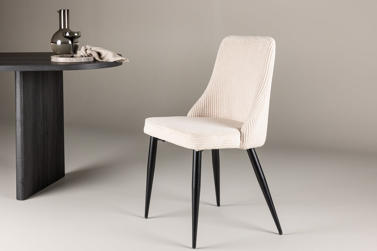 Venture Design Leone Matstolar 2-pack Beige