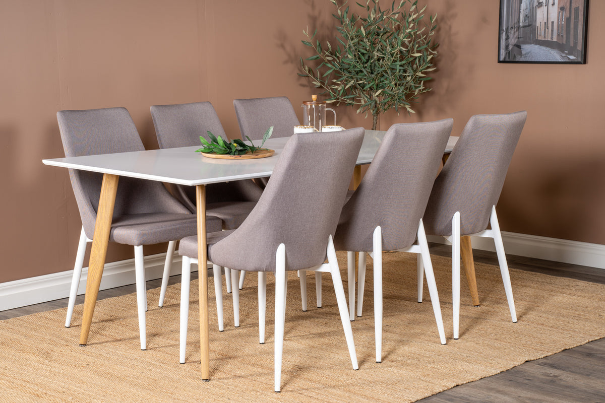 Venture Design Leone Matstolar 2-pack Grå