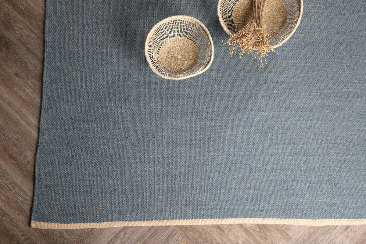 Venture Design Jaipur Rektangulära Mattor 240 x 170 Blå