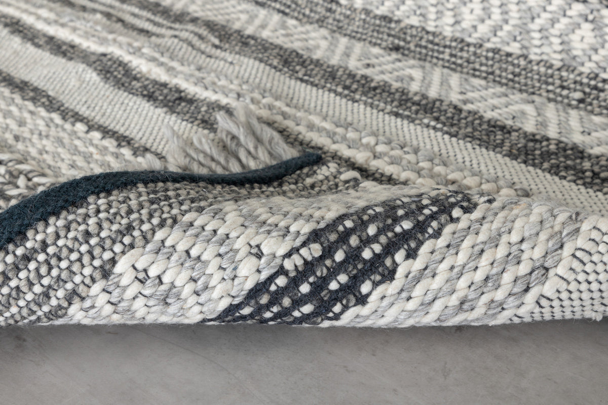 Venture Design Alwar Rektangulära Mattor 240 x 170 Mörkgrå