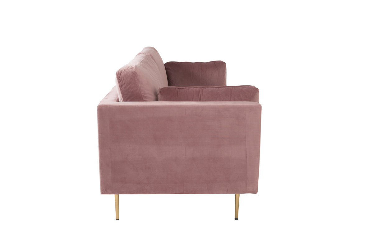 Venture Design Boom 3-sits soffor Rosa