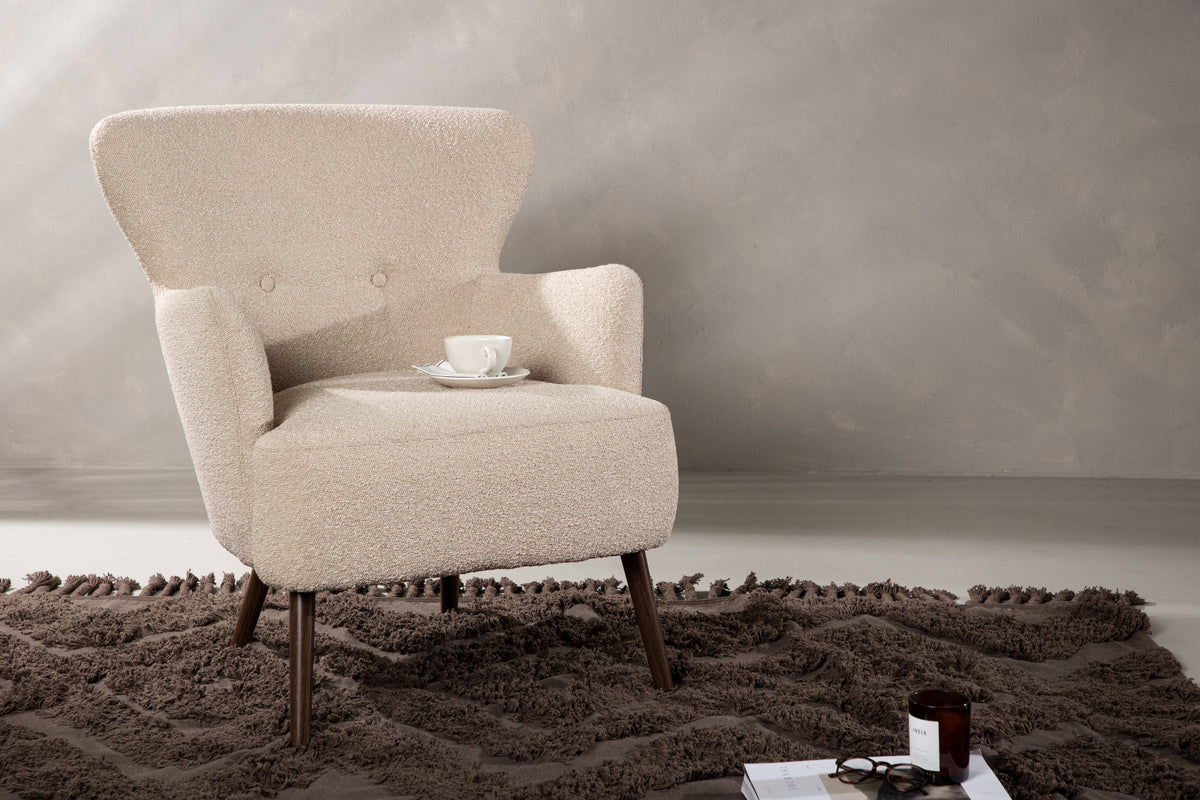 Venture Design Lincoln Loungefåtöljer Beige