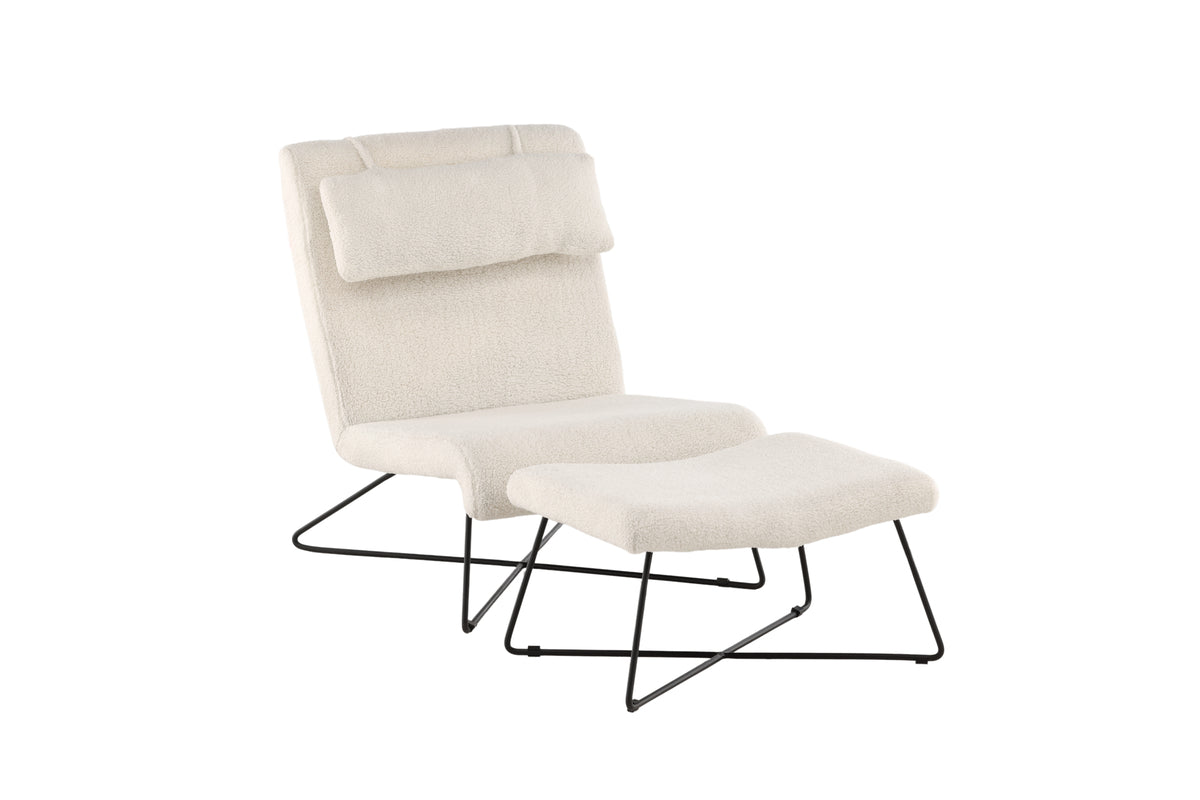 Venture Design Laconia Loungefåtöljer Vit