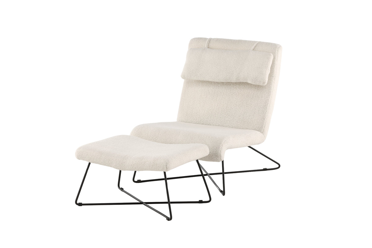 Venture Design Laconia Loungefåtöljer Vit