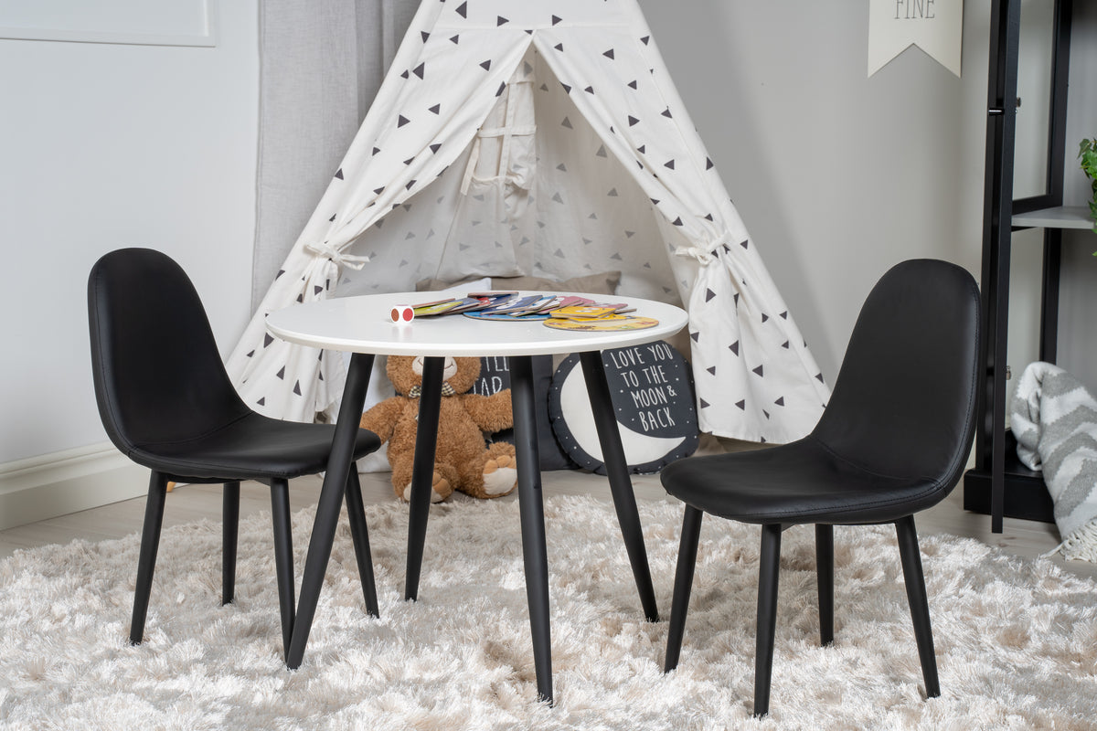 Venture Design Polar Barnstolar Svart