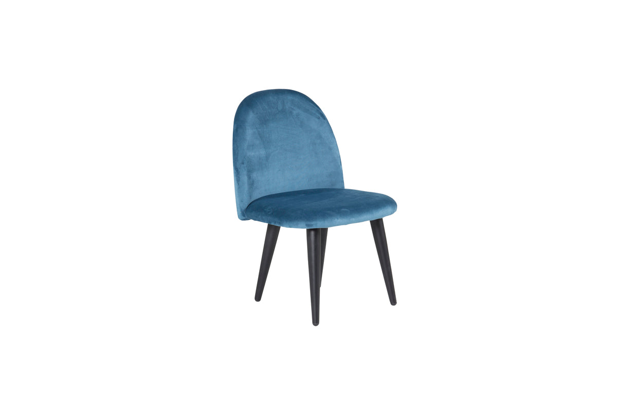 Venture Design Velvet Barnstolar Blå