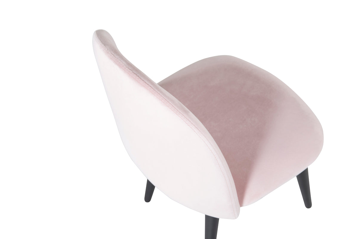 Venture Design Velvet Barnstolar Rosa