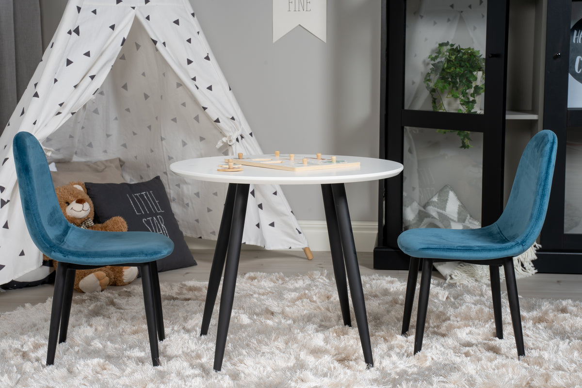 Venture Design Polar Barnstolar Blå