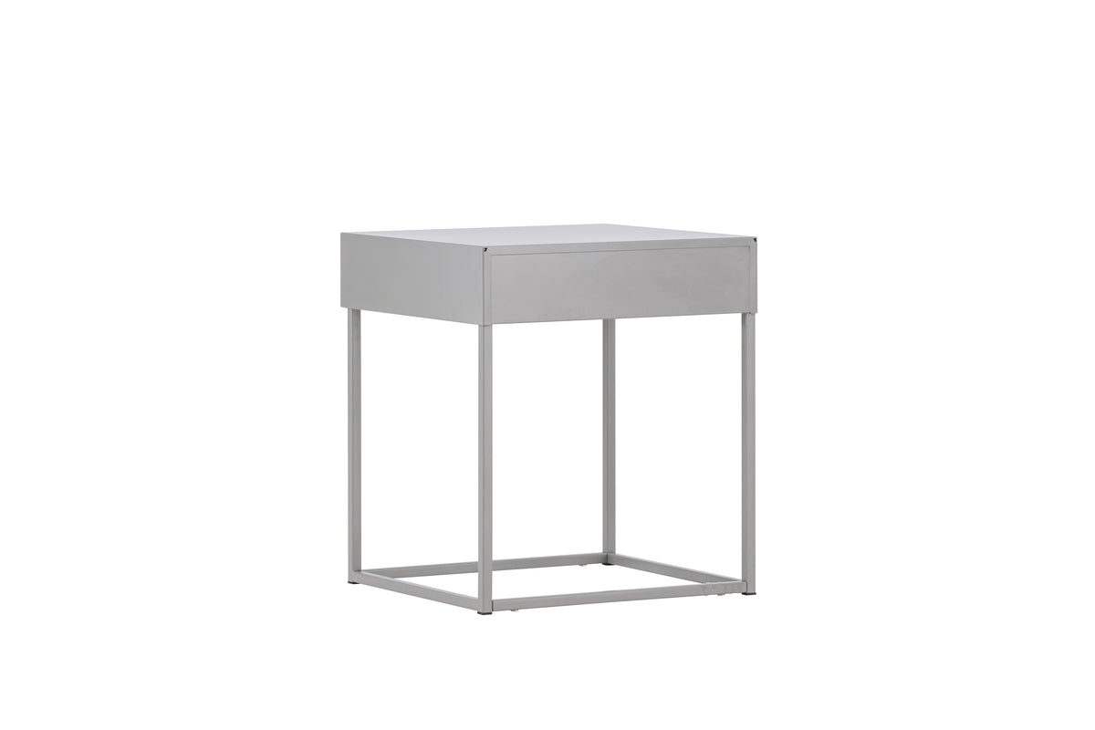 Venture Design Bakal Sidobord 43 x 41 Ljusgrå