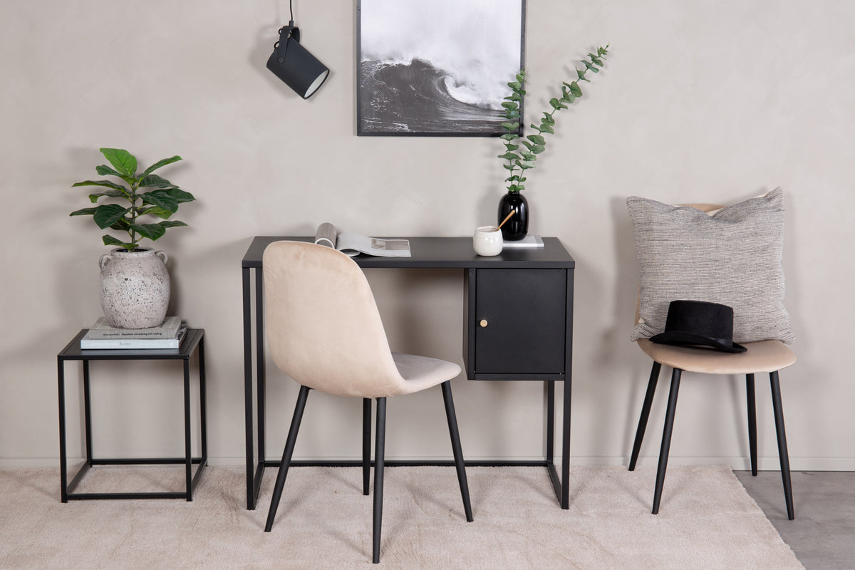 Venture Design Bakal Skrivbord 95 x 45 Svart